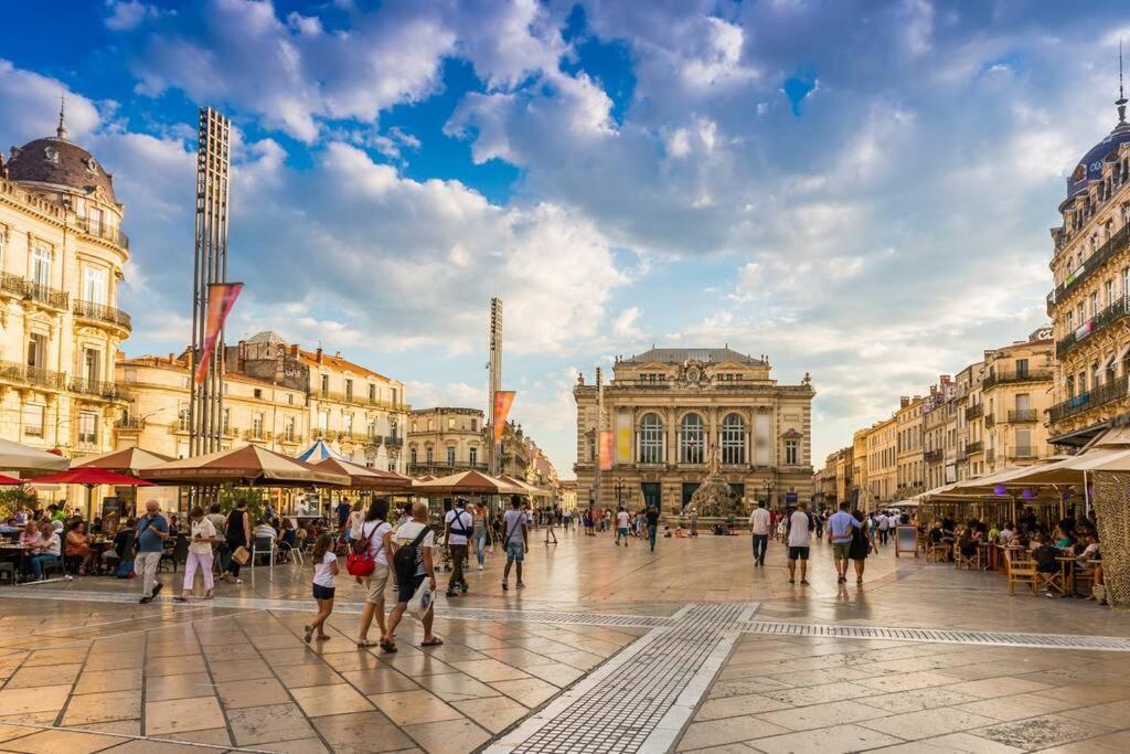 Appartement Montpellier Comedie Gare St Roch Exteriör bild