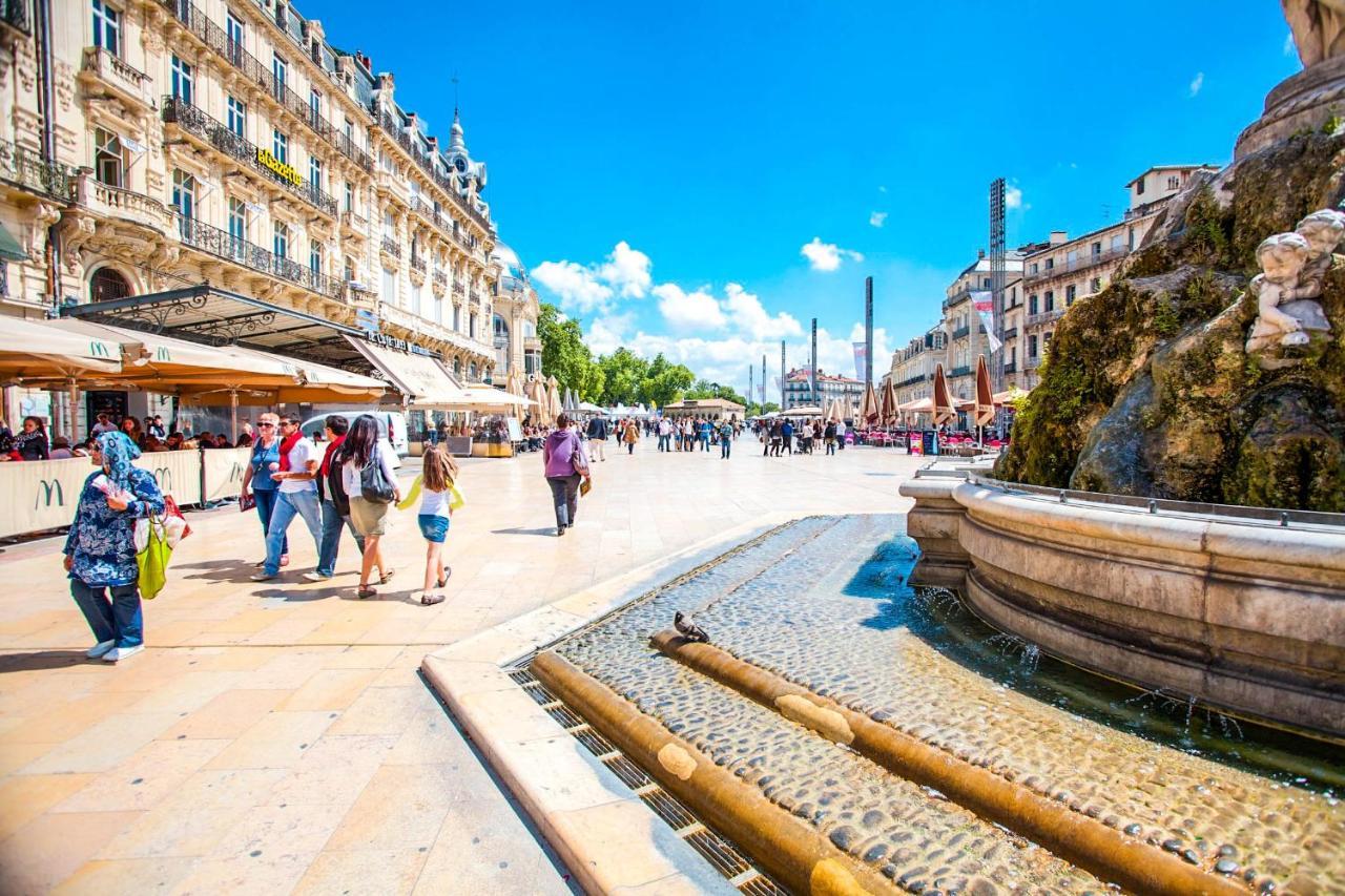 Appartement Montpellier Comedie Gare St Roch Exteriör bild